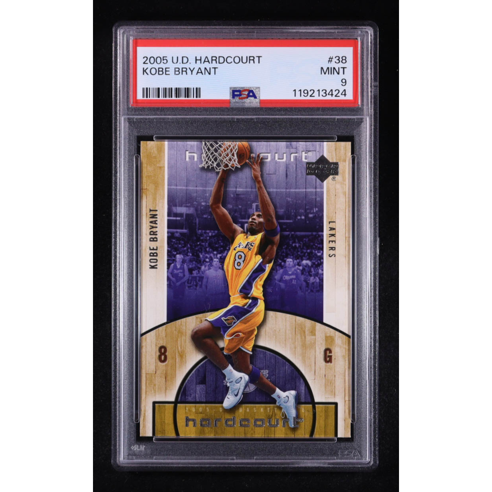 Kobe Bryant 2005-06 Upper Deck Hardcourt #38 (PSA 9) at PristineAuction.com