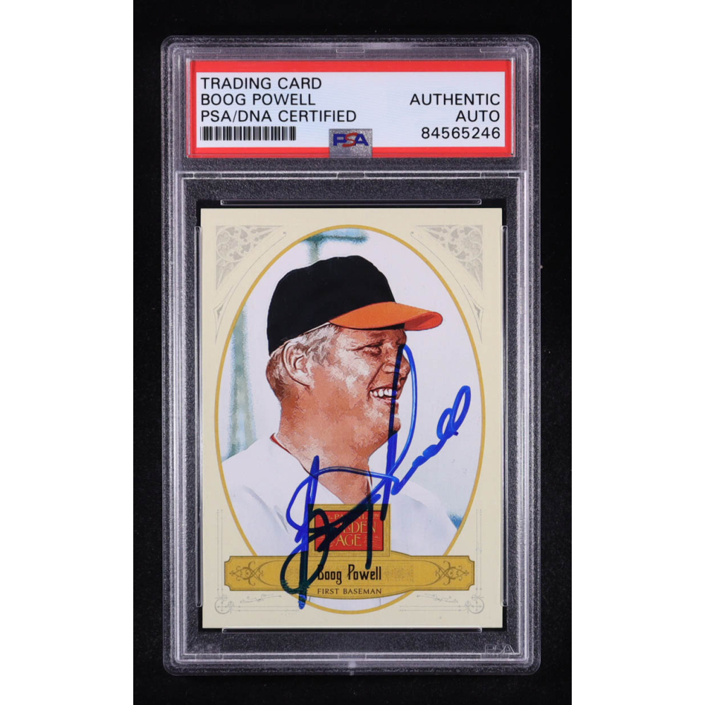 Boog Powell Signed 2012 Panini Golden Age #135 (PSA) at PristineAuction.com