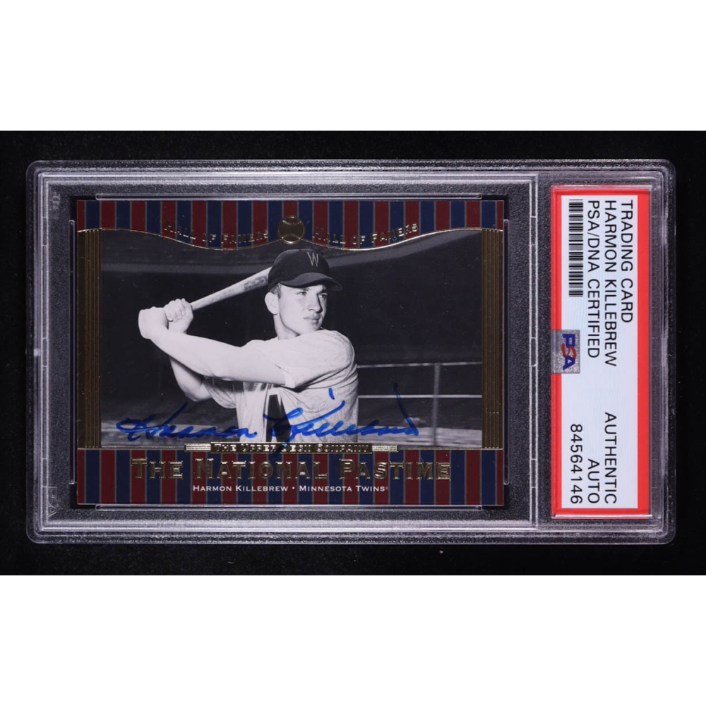 Harmon Killebrew Signed 2001 Upper Deck Hall of Famers #76 (PSA) at PristineAuction.com