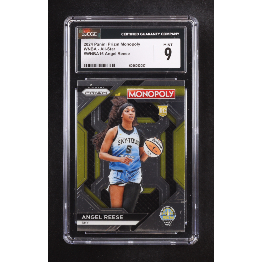 Angel Reese 2024 Panini Prizm Monopoly WNBA Insert #WNBA16 RC (CGC 9) at PristineAuction.com