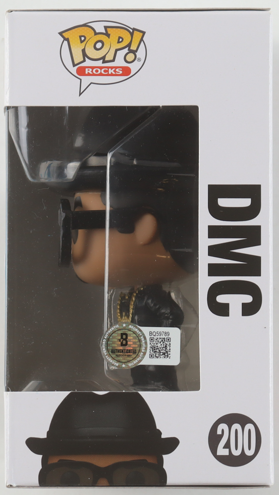 DMC Signed "Run DMC" #200 Funko Pop! Vinyl Figure (Beckett) at PristineAuction.com DMC Signed "Run DMC" #200 Funko Pop! Vinyl Figure (Beckett) at PristineAuction.com