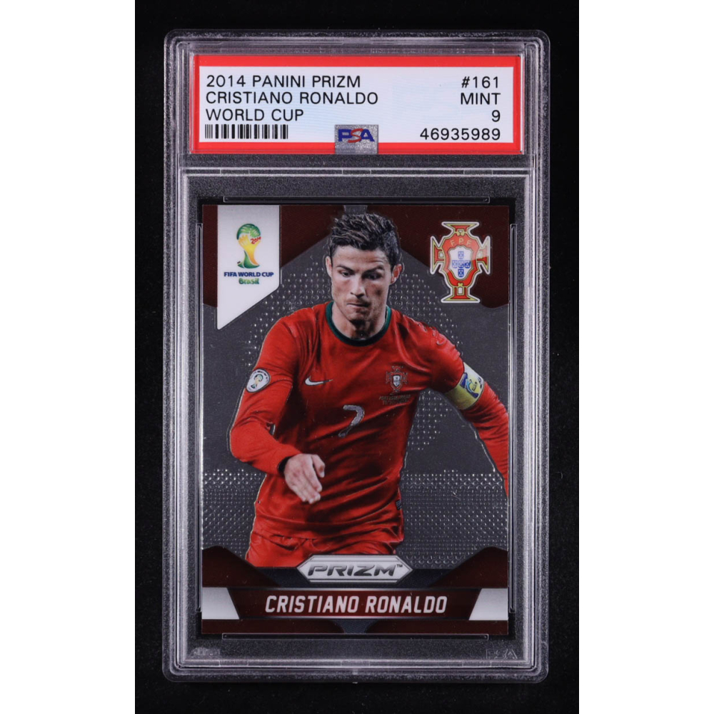 Cristiano Ronaldo 2014 Panini Prizm World Cup #161 (PSA 9) at PristineAuction.com