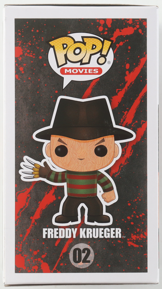 Robert Englund Signed "A Nightmare on Elm Street" #02 Freddy Krueger Funko Pop! Vinyl Figure (Beckett) at PristineAuction.com Robert Englund Signed "A Nightmare on Elm Street" #02 Freddy Krueger Funko Pop! Vinyl Figure (Beckett) at PristineAuction.com