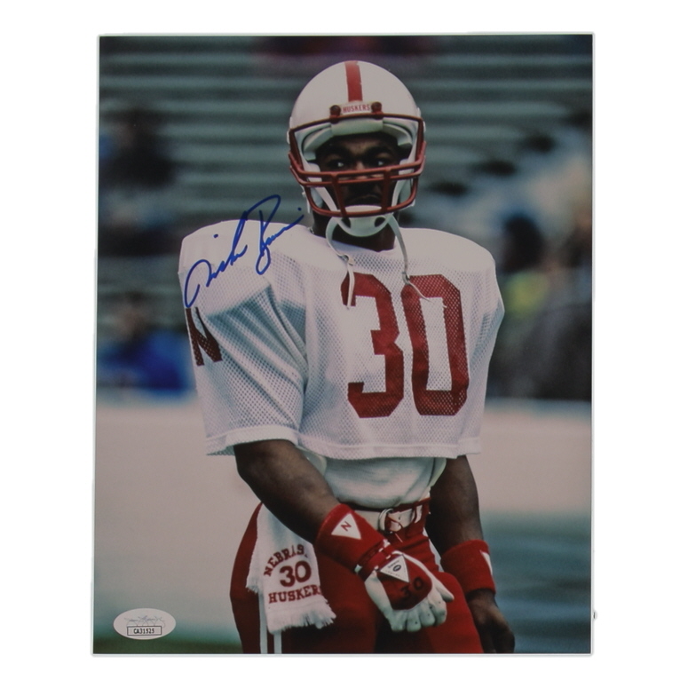 Mike Rozier Signed Nebraska Cornhuskers 8x10 Photo (JSA) at PristineAuction.com Mike Rozier Signed Nebraska Cornhuskers 8x10 Photo (JSA) at PristineAuction.com