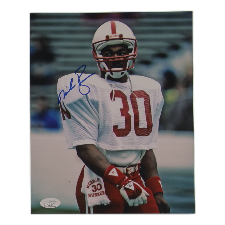 Mike Rozier Signed Nebraska Cornhuskers 8x10 Photo (JSA) at PristineAuction.com Mike Rozier Signed Nebraska Cornhuskers 8x10 Photo (JSA) at PristineAuction.com