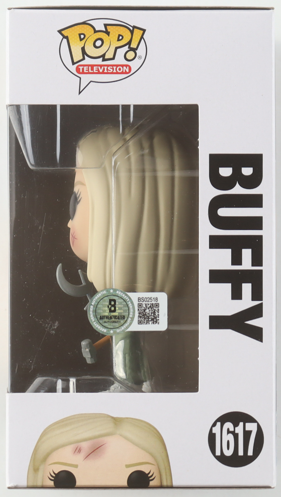 Sarah Michelle Gellar Signed "Buffy the Vampire Slayer" #1617 Buffy Funko Pop! Vinyl Figure (Beckett) at PristineAuction.com Sarah Michelle Gellar Signed "Buffy the Vampire Slayer" #1617 Buffy Funko Pop! Vinyl Figure (Beckett) at PristineAuction.com