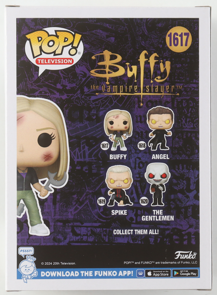Sarah Michelle Gellar Signed "Buffy the Vampire Slayer" #1617 Buffy Funko Pop! Vinyl Figure (Beckett) at PristineAuction.com Sarah Michelle Gellar Signed "Buffy the Vampire Slayer" #1617 Buffy Funko Pop! Vinyl Figure (Beckett) at PristineAuction.com