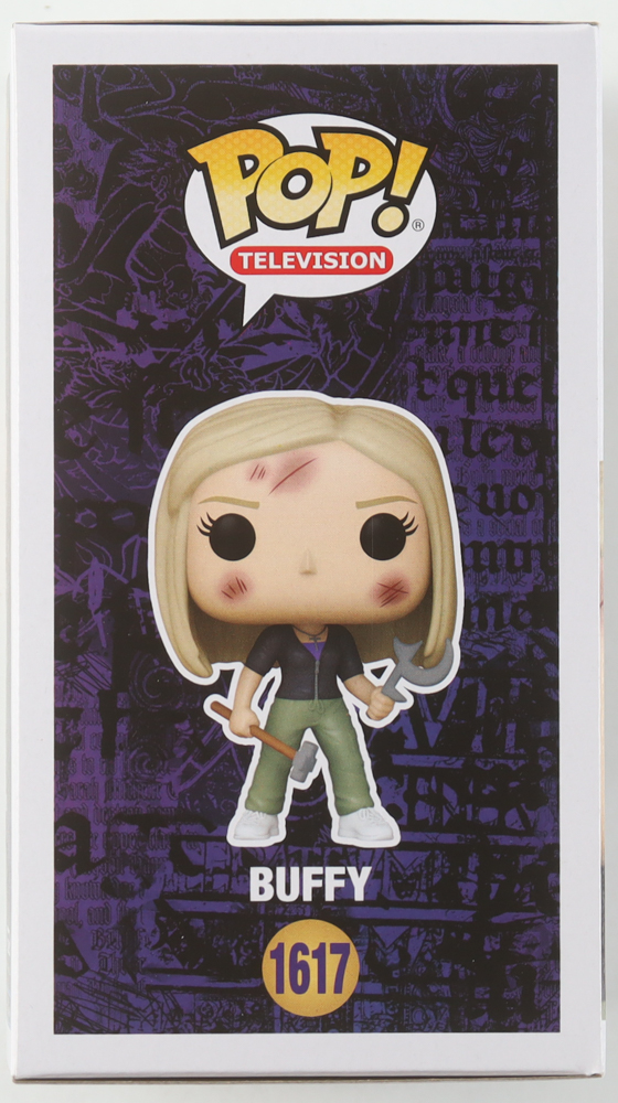 Sarah Michelle Gellar Signed "Buffy the Vampire Slayer" #1617 Buffy Funko Pop! Vinyl Figure (Beckett) at PristineAuction.com Sarah Michelle Gellar Signed "Buffy the Vampire Slayer" #1617 Buffy Funko Pop! Vinyl Figure (Beckett) at PristineAuction.com