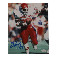 Christian Okoye Signed Chiefs 8x10 Photo (JSA) at PristineAuction.com
