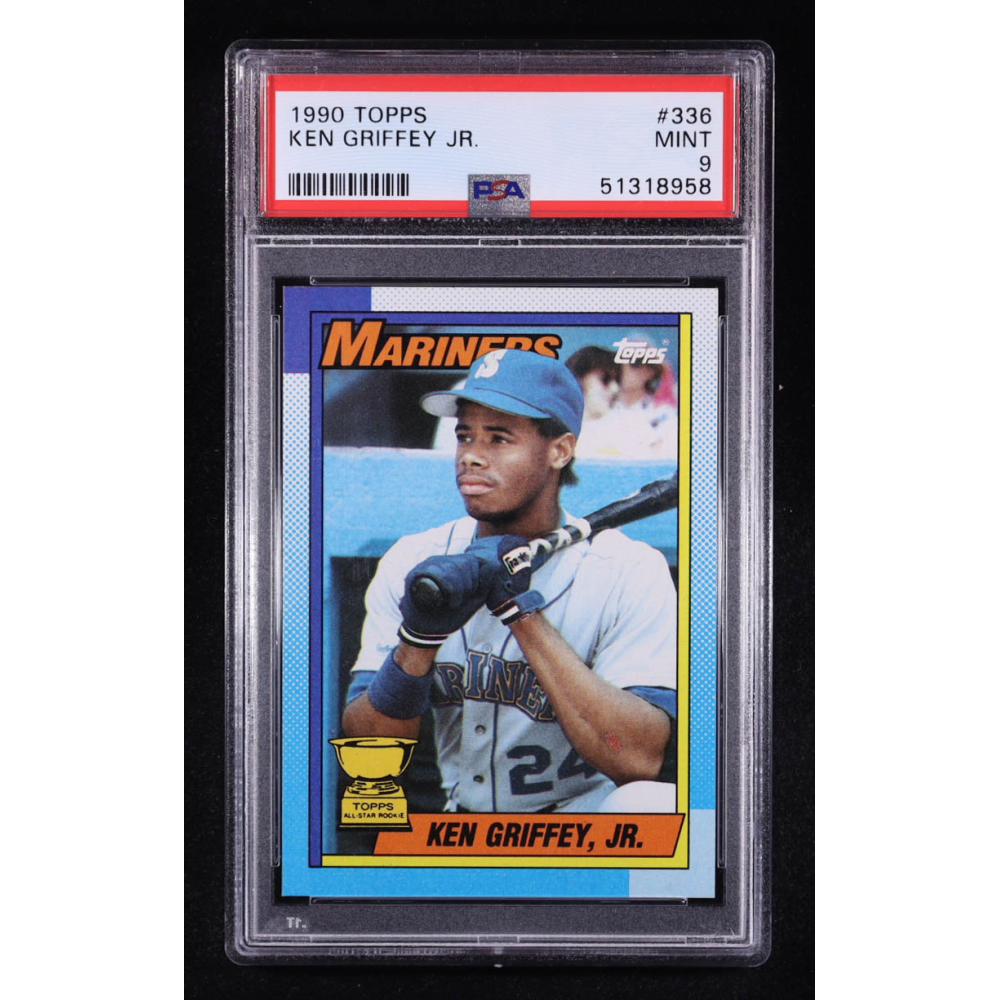 Ken Griffey Jr. 1990 Topps #336 (PSA 9) at PristineAuction.com