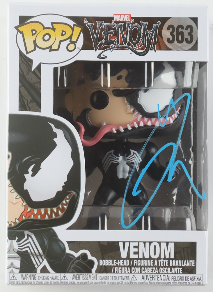Tom Hardy Signed "Venom" #363 Venom Bobble-Head Funko Pop! Vinyl Figure (Beckett) at PristineAuction.com Tom Hardy Signed "Venom" #363 Venom Bobble-Head Funko Pop! Vinyl Figure (Beckett) at PristineAuction.com