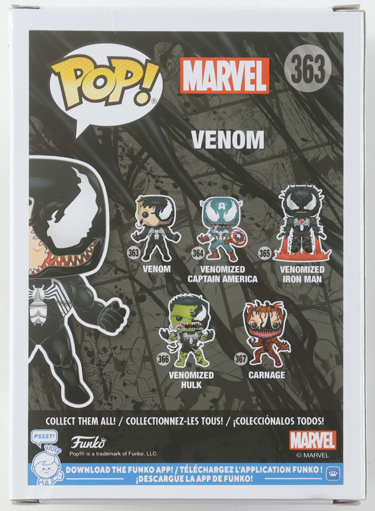 Tom Hardy Signed "Venom" #363 Venom Bobble-Head Funko Pop! Vinyl Figure (Beckett) at PristineAuction.com Tom Hardy Signed "Venom" #363 Venom Bobble-Head Funko Pop! Vinyl Figure (Beckett) at PristineAuction.com