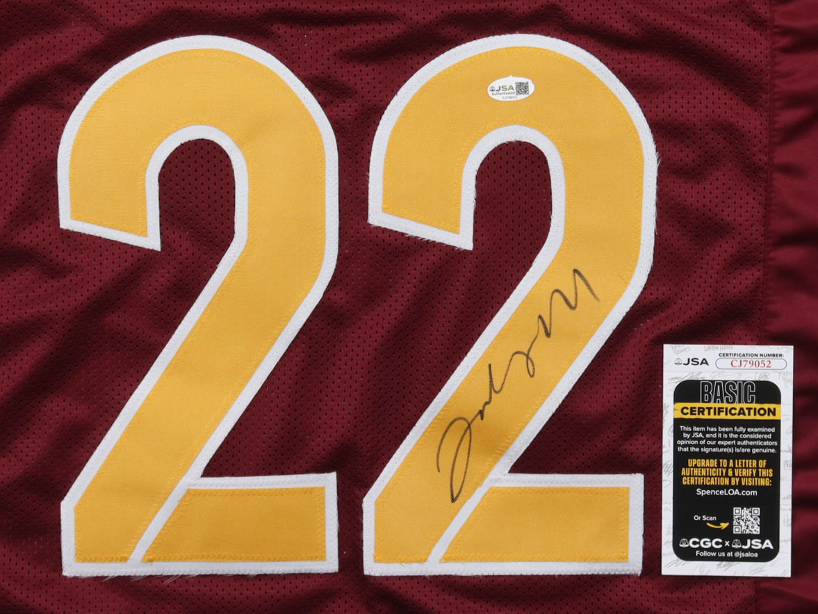 Jacory Croskey-Merritt Signed Jersey (JSA) at PristineAuction.com Jacory Croskey-Merritt Signed Jersey (JSA) at PristineAuction.com