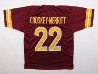 Jacory Croskey-Merritt Signed Jersey (JSA) at PristineAuction.com