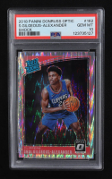 Shai Gilgeous-Alexander 2018-19 Donruss Optic Rated Rookie Shock #162 RC (PSA 10) at PristineAuction.com