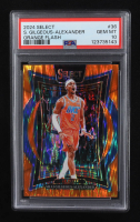 Shai Gilgeous-Alexander 2024-25 Select Orange Flash Prizms #36 (PSA 10) at PristineAuction.com