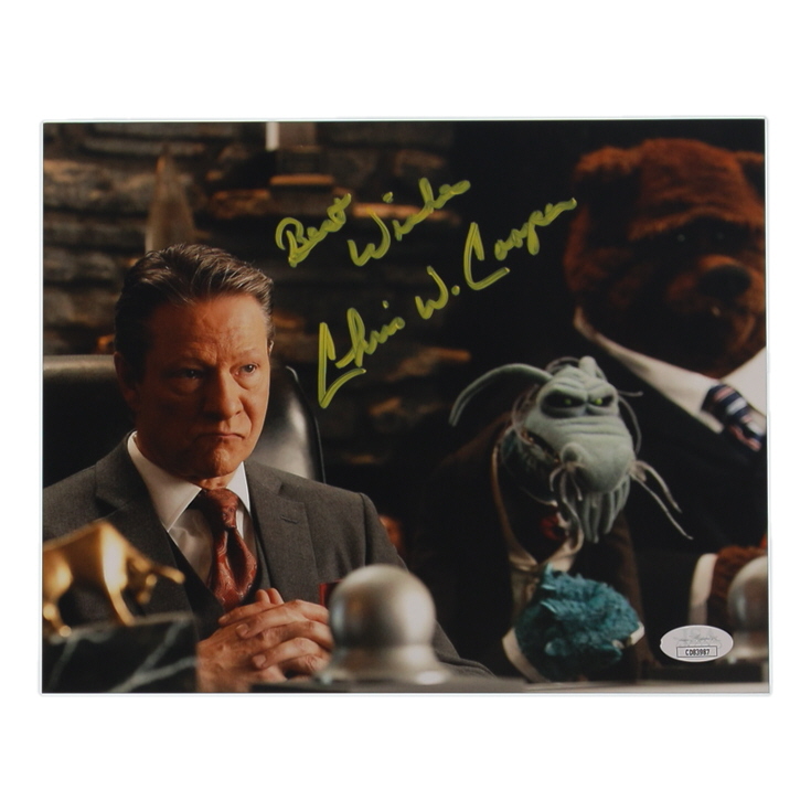 Chris W. Cooper Signed "The Muppets" 8x10 Photo Inscribed "Best Wishes" (JSA) at PristineAuction.com Chris W. Cooper Signed "The Muppets" 8x10 Photo Inscribed "Best Wishes" (JSA) at PristineAuction.com