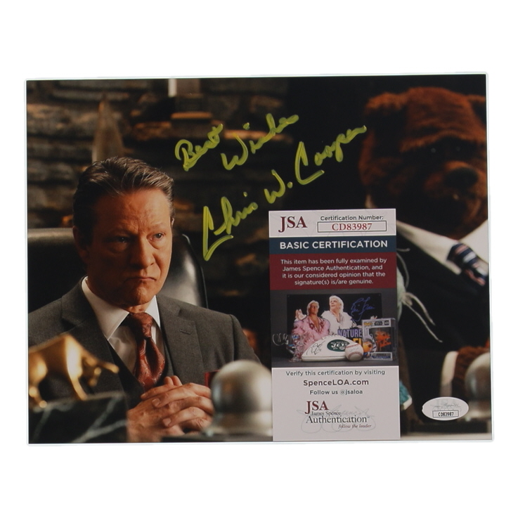 Chris W. Cooper Signed "The Muppets" 8x10 Photo Inscribed "Best Wishes" (JSA) at PristineAuction.com Chris W. Cooper Signed "The Muppets" 8x10 Photo Inscribed "Best Wishes" (JSA) at PristineAuction.com