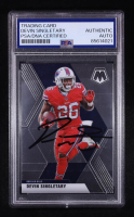 Devin Singletary Signed 2020 Mosaic #27 (PSA) at PristineAuction.com