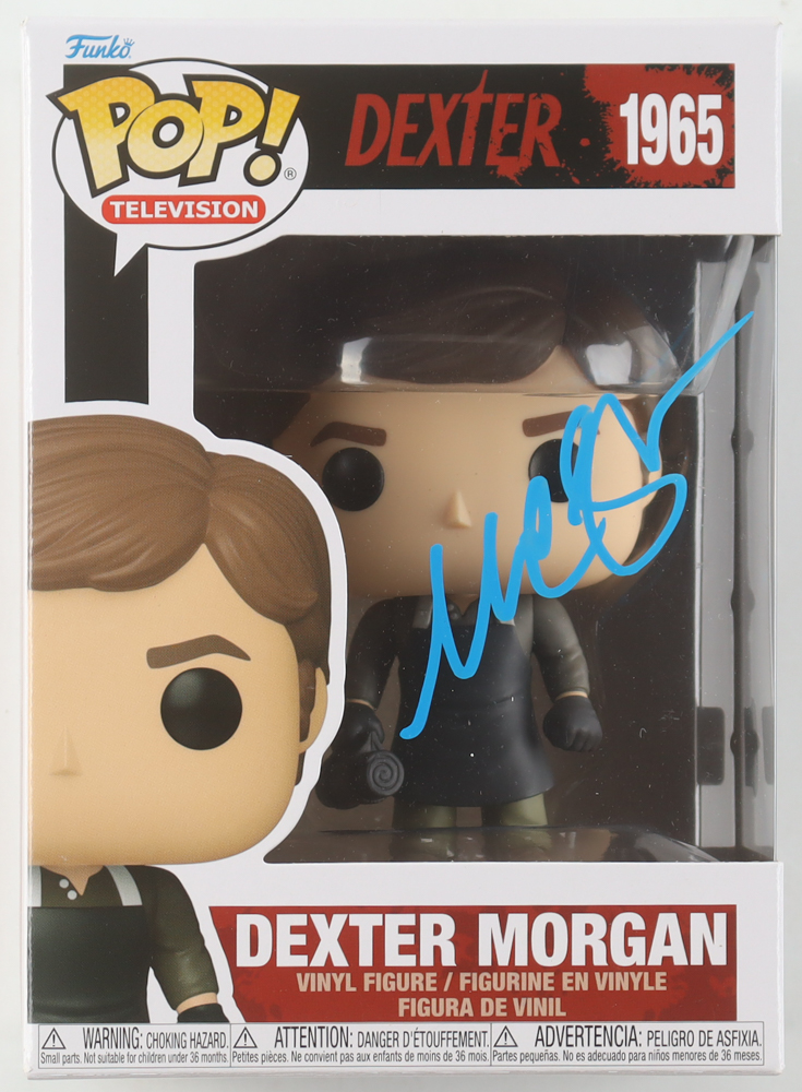 Michael C. Hall Signed "Dexter" #1965 Dexter Morgan Funko Pop! Vinyl Figure (Beckett) at PristineAuction.com Michael C. Hall Signed "Dexter" #1965 Dexter Morgan Funko Pop! Vinyl Figure (Beckett) at PristineAuction.com