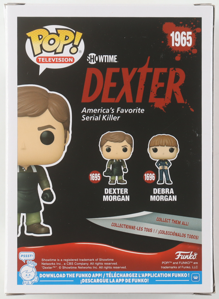 Michael C. Hall Signed "Dexter" #1965 Dexter Morgan Funko Pop! Vinyl Figure (Beckett) at PristineAuction.com Michael C. Hall Signed "Dexter" #1965 Dexter Morgan Funko Pop! Vinyl Figure (Beckett) at PristineAuction.com