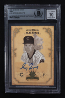 Greg Maddux Signed 2004 Diamond Kings Sepia Crowning Moment Flashback #156 (BGS | Autograph Graded BGS 10) at PristineAuction.com
