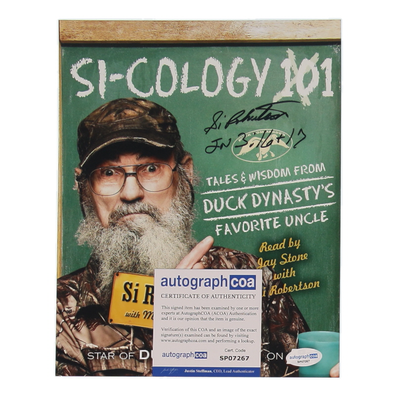 Si Robertson Signed "Duck Dynasty" 8x10 Photo (ACOA) at PristineAuction.com Si Robertson Signed "Duck Dynasty" 8x10 Photo (ACOA) at PristineAuction.com