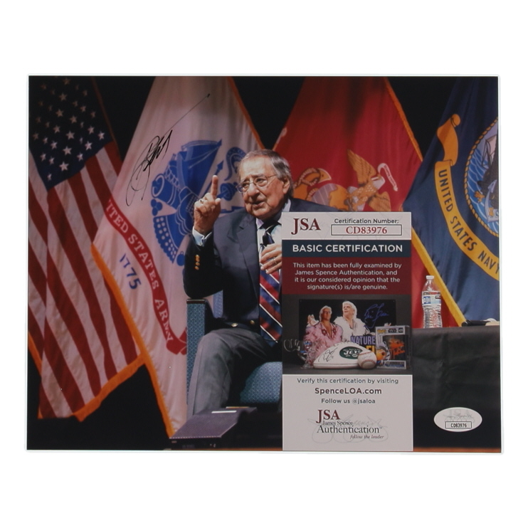 Leon Panetta Signed 8x10 Photo (JSA) at PristineAuction.com Leon Panetta Signed 8x10 Photo (JSA) at PristineAuction.com