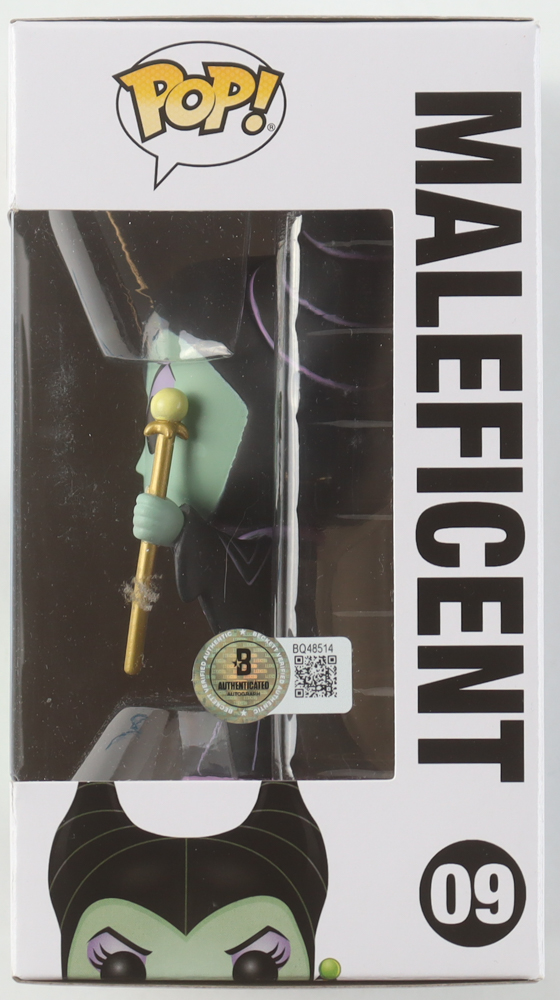 Angelina Jolie Signed "Disney" #09 Maleficent Funko Pop! Vinyl Figure (Beckett) at PristineAuction.com Angelina Jolie Signed "Disney" #09 Maleficent Funko Pop! Vinyl Figure (Beckett) at PristineAuction.com