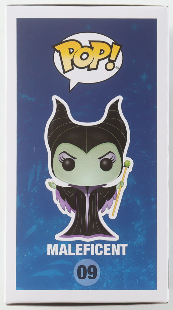 Angelina Jolie Signed "Disney" #09 Maleficent Funko Pop! Vinyl Figure (Beckett) at PristineAuction.com Angelina Jolie Signed "Disney" #09 Maleficent Funko Pop! Vinyl Figure (Beckett) at PristineAuction.com