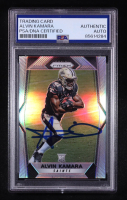 Alvin Kamara Signed 2017 Panini Prizm Prizms #291 RC (PSA) at PristineAuction.com