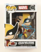 Hugh Jackman Signed "Marvel" #1433 Logan / Wolverine Bobble-Head Funko Pop! Vinyl Figure (AWM) at PristineAuction.com