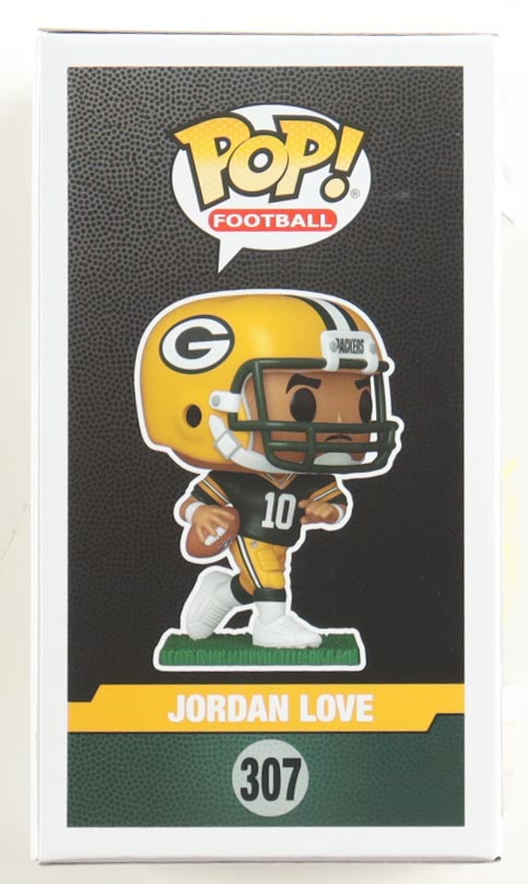 Jordan Love Signed Packers #307 Funko Pop! Figure (Beckett) at PristineAuction.com Jordan Love Signed Packers #307 Funko Pop! Figure (Beckett) at PristineAuction.com