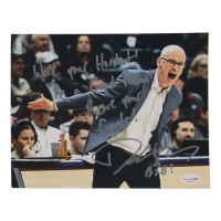 Dan Hurley Signed 8x10 Photo Inscribed "Work Your Hardest, Be a Good Person, Pursue Your Goals" (ACOA) at PristineAuction.com