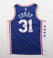 Seth Curry Signed 76ers Nike Authentic Jersey Inscribed "Philly" & "City Of Brotherly Love" (JSA) at PristineAuction.com