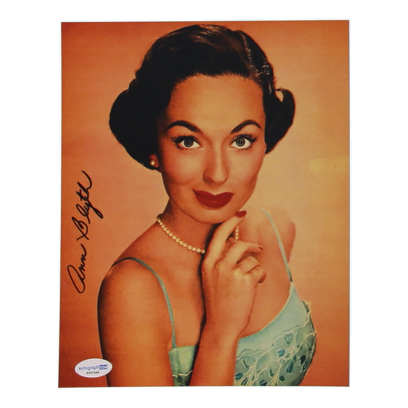 Ann Blyth Signed 8x10 Photo (ACOA) at PristineAuction.com Ann Blyth Signed 8x10 Photo (ACOA) at PristineAuction.com
