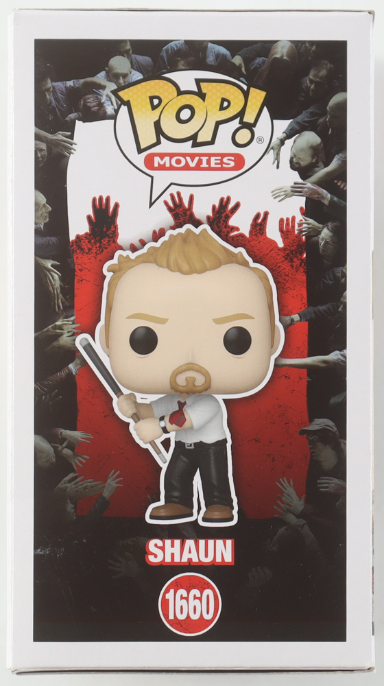 Simon Pegg Signed "Shaun of the Dead" #1660 Shaun Funko Pop! Vinyl Figure Inscribed "Shaun" (Beckett) at PristineAuction.com Simon Pegg Signed "Shaun of the Dead" #1660 Shaun Funko Pop! Vinyl Figure Inscribed "Shaun" (Beckett) at PristineAuction.com
