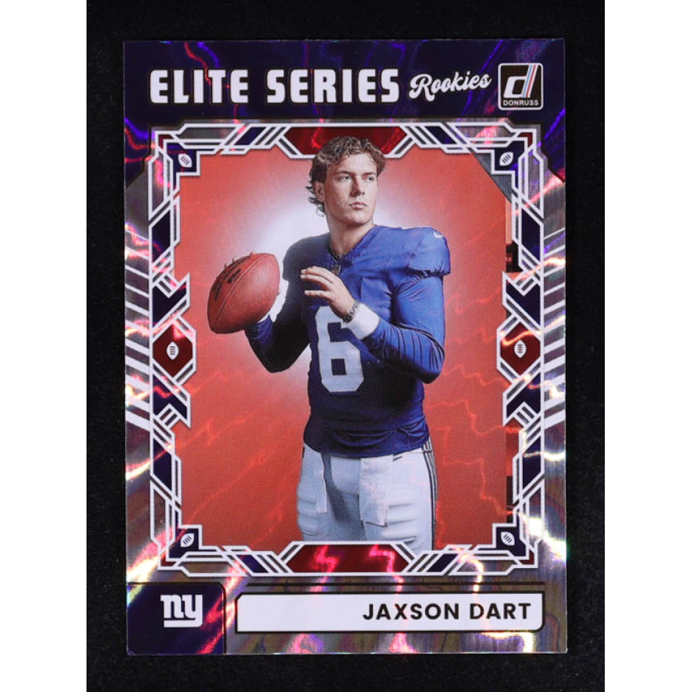 Jaxson Dart 2025 Donruss The Elite Series Rookies #30 RC at PristineAuction.com
