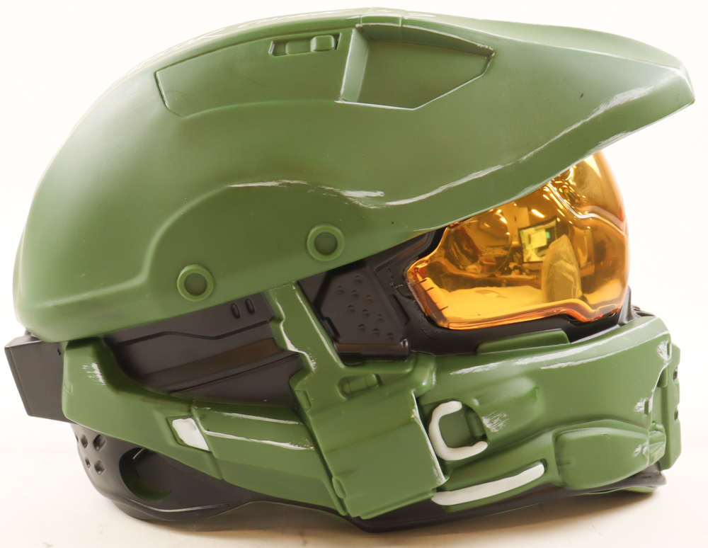 Steve Downes Signed "Halo" Master Chief Full-Size Spartan Helmet Inscribed "Master Chief 117" (JSA) at PristineAuction.com Steve Downes Signed "Halo" Master Chief Full-Size Spartan Helmet Inscribed "Master Chief 117" (JSA) at PristineAuction.com