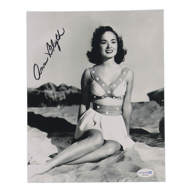 Ann Blyth Signed 8x10 Photo (ACOA) at PristineAuction.com Ann Blyth Signed 8x10 Photo (ACOA) at PristineAuction.com