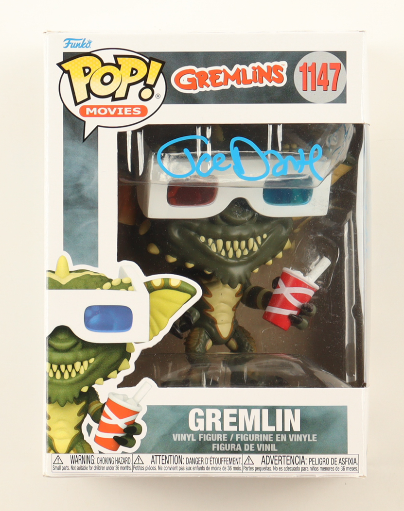 Joe Dante Signed "Gremlins" #1147 Gremlin Funko Pop! Vinyl Figure With Hand-Drawn Sketch (Beckett) at PristineAuction.com Joe Dante Signed "Gremlins" #1147 Gremlin Funko Pop! Vinyl Figure With Hand-Drawn Sketch (Beckett) at PristineAuction.com