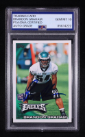 Brandon Graham Signed 2010 Topps #172 RC (PSA | Auto 10) at PristineAuction.com