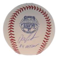 Dwight "Doc" Gooden Signed 1984 All-Star Game Logo Baseball Inscribed "84 All Star" (JSA) at PristineAuction.com