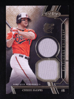 Chris Davis 2015 Topps Tier One Dual Relics #DSRCD #02/50 at PristineAuction.com