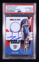 Josh Giddey Signed 2021-22 Hoops Rise N Shine Memorabilia #22 RC (PSA) at PristineAuction.com