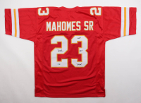 Patrick Mahomes Sr. Signed Jersey Inscribed "Who's Your Daddy?" (Beckett) at PristineAuction.com