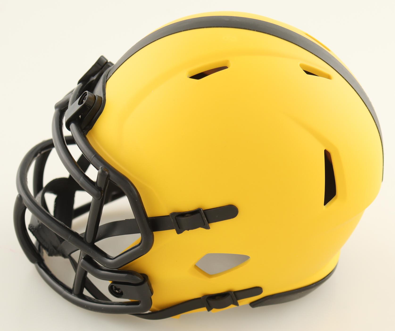 Terry Bradshaw Signed Steelers Rave Alternate Speed Mini Helmet (Beckett) at PristineAuction.com Terry Bradshaw Signed Steelers Rave Alternate Speed Mini Helmet (Beckett) at PristineAuction.com