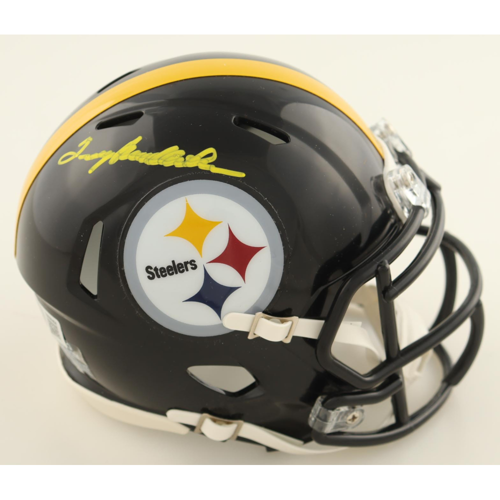 Terry Bradshaw Signed Steelers Speed Mini Helmet (Beckett) at PristineAuction.com