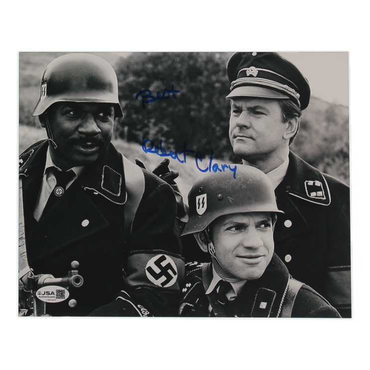 Robert Clary Signed "Hogan's Heroes" 8x10 Photo Inscribed "Best" (JSA) at PristineAuction.com Robert Clary Signed "Hogan's Heroes" 8x10 Photo Inscribed "Best" (JSA) at PristineAuction.com