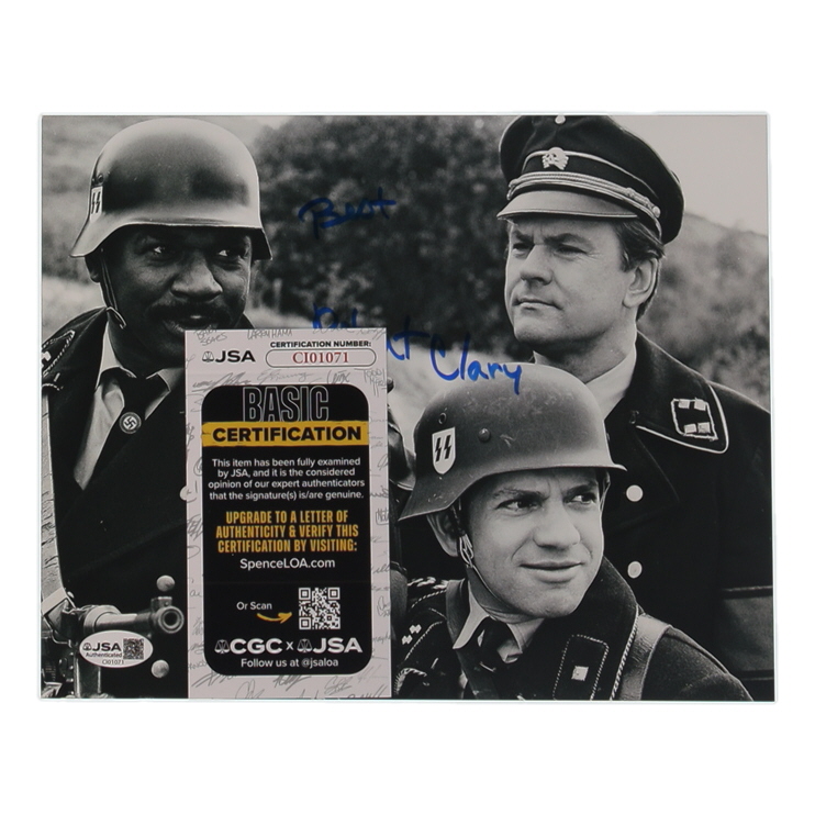 Robert Clary Signed "Hogan's Heroes" 8x10 Photo Inscribed "Best" (JSA) at PristineAuction.com Robert Clary Signed "Hogan's Heroes" 8x10 Photo Inscribed "Best" (JSA) at PristineAuction.com